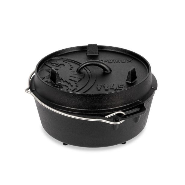 Petromax liatinový kotlík Dutch Oven s nožičkami ft4,5 - 22 cm, 3,5 l