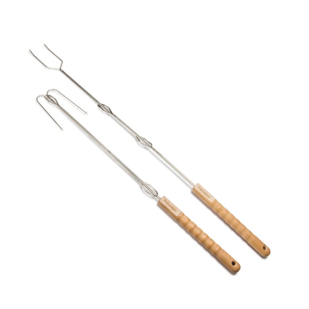 Petromax opekacia vidlica k táboráku - rovná, 2 ks