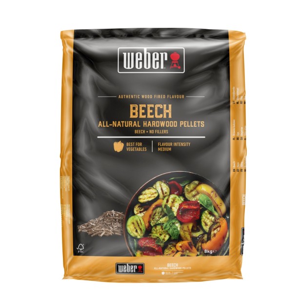 Prírodné drevené pelety - Buk, 8 kg