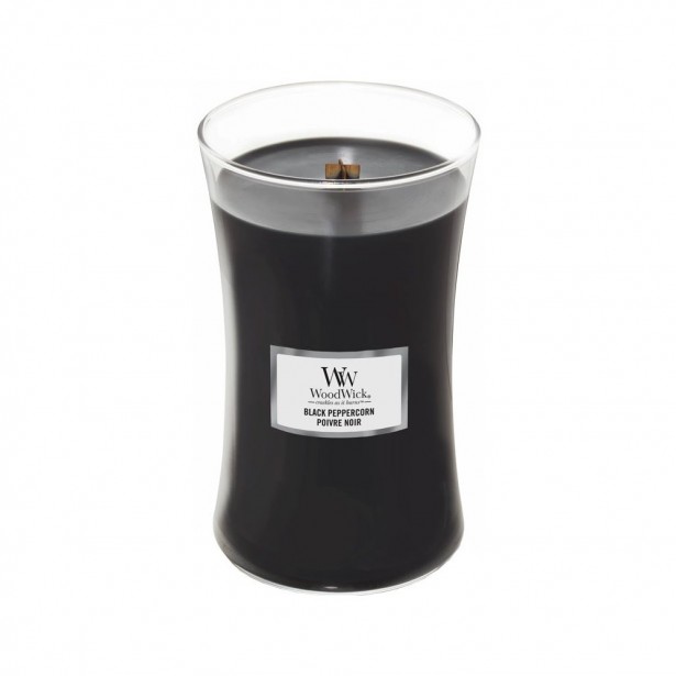 WoodWick sklo velké - Black Peppercorn