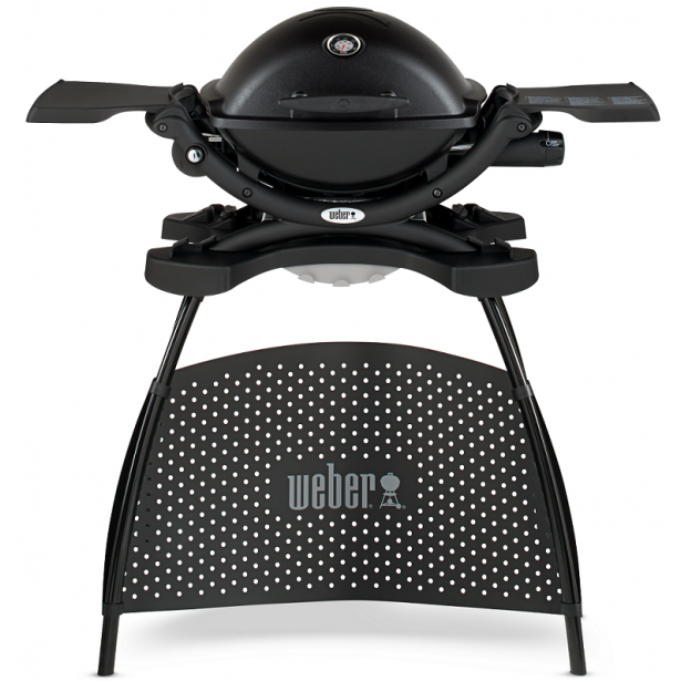 Plynový gril Weber Q 1200 Stand - černý