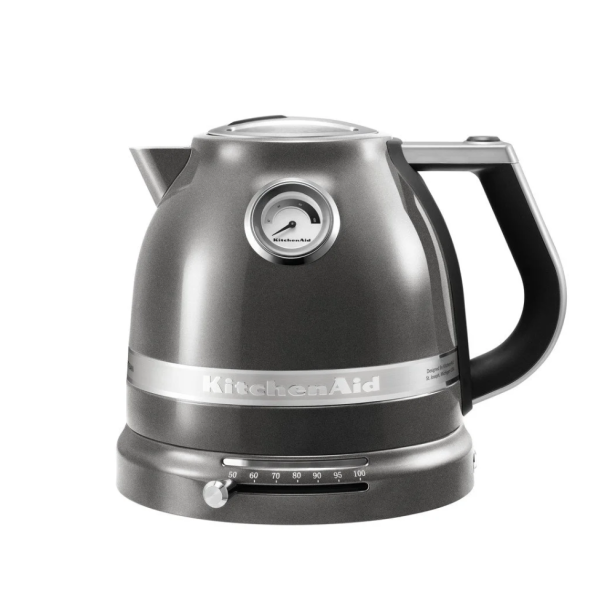 Rýchlovarná kanvica KitchenAid 5KEK1522 - strieborno sivá