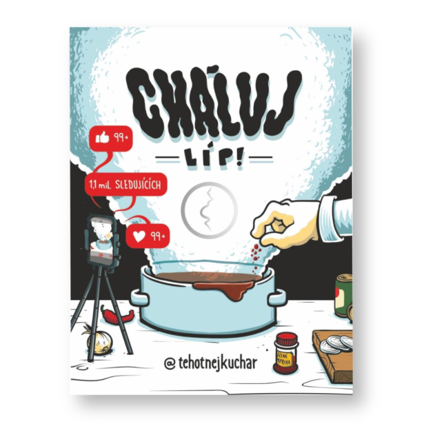 Kuchárka Těhotnej kuchař - Cháluj Líp!