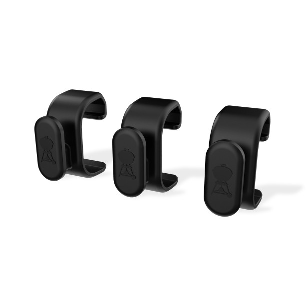 Háčiky na náčinie Weber Works Snap On, 3 ks