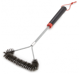 Trojstranná kefa na gril Weber - 46 cm