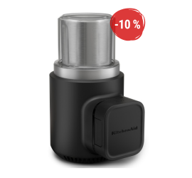 Bezdrôtový mlynček na kávu KitchenAid 5KBGR100BM GO, bez batérie