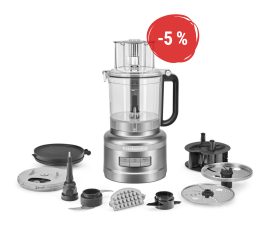 KitchenAid Food Processor 5KFP1319 - strieborná (3,1 l)