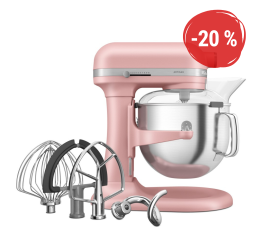 Kuchynský robot KitchenAid 5KSM70SHX - ružová matná