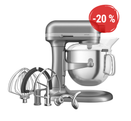 Kuchynský robot KitchenAid 5KSM70SHX - strieborná