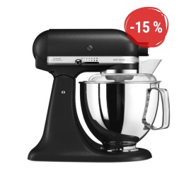 Kuchynský robot KitchenAid Artisan 5KSM175 - čierna liatina
