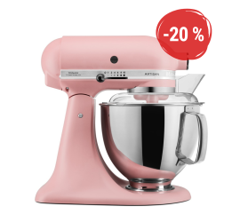 Kuchynský robot KitchenAid Artisan 5KSM175 - ružová matná