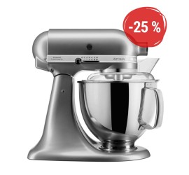 Kuchynský robot KitchenAid Artisan 5KSM175 - strieborná