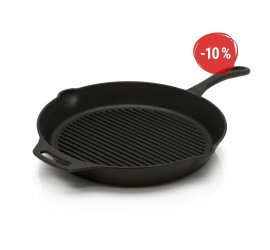 Petromax liatinová grilovacia panvica s rukoväťou gp35 - 35 cm