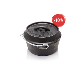 Petromax liatinový kotlík Dutch Oven ft1 - 11 cm, 0,93 l