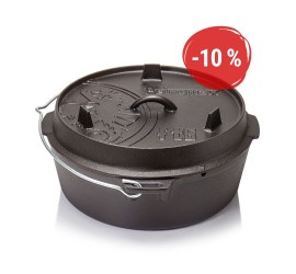 Petromax liatinový kotlík Dutch Oven ft6 - 26 cm, 5,5 l
