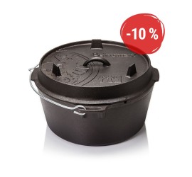 Petromax liatinový kotlík Dutch Oven ft9 - 25 cm, 7,5 l