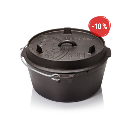 Petromax liatinový kotlík Dutch Oven ft9 - 25 cm, 7,5 l