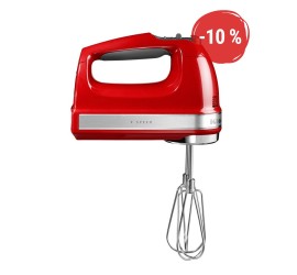 Ručný šľahač KitchenAid P2 5KHM9212 - kráľovská červená