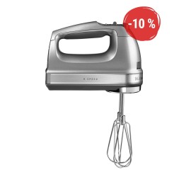 Ručný šľahač KitchenAid P2 5KHM9212 - strieborná