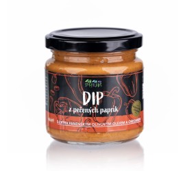 Dip z pečených červených paprík pálivý 150 g