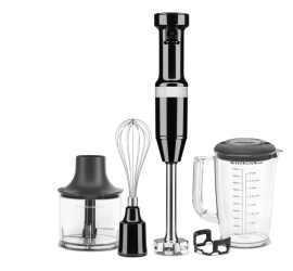 KitchenAid tyčový mixér s príslušenstvom 5KHBV83 - čierna