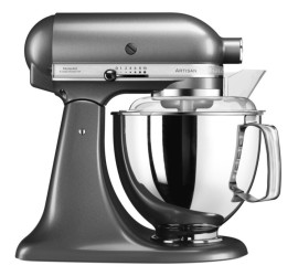 Kuchynský robot KitchenAid Artisan 5KSM175 - strieborno sivá