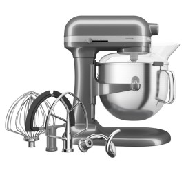Kuchynský robot KitchenAid 5KSM70SHX - strieborno sivá