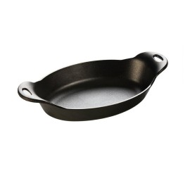 Litinová oválná servírovací miska Lodge 1 l