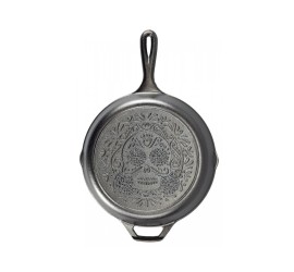 Liatinová panvica Lodge 26 cm - Sugar Skull
