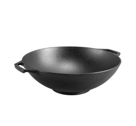 Liatinová panvica Wok Lodge 35 cm