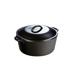 Liatinový hrniec Lodge 4,7 l s poklicou