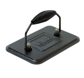 Obdĺžniková liatinová žehlička Lodge