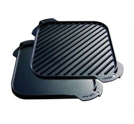 Oboustranný litinový tál Lodge 27 x 27 cm