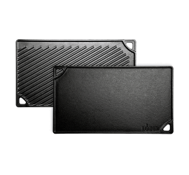 Oboustranný litinový tál Lodge 42 x 24 cm