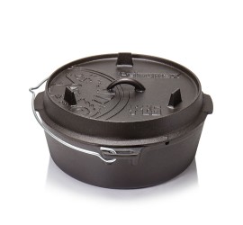 Petromax liatinový kotlík Dutch Oven ft6 - 26 cm, 5,5 l