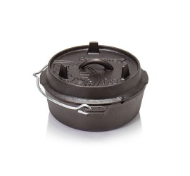 Petromax liatinový kotlík Dutch Oven ft3 - 18 cm, 1,6 l