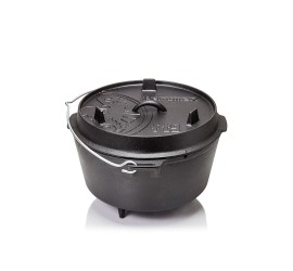 Petromax liatinový kotlík Dutch Oven s nožičkami ft9 - 25 cm, 7,5 l