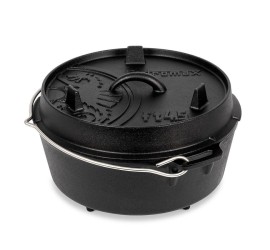 Petromax liatinový kotlík Dutch Oven s nožičkami ft4,5 - 22 cm, 3,5 l