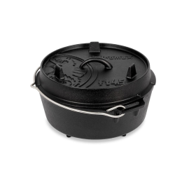 Petromax liatinový kotlík Dutch Oven s nožičkami ft4,5 - 22 cm, 3,5 l