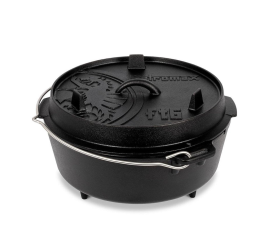 Petromax liatinový kotlík Dutch Oven s nožičkami ft6 - 26 cm, 5,5 l