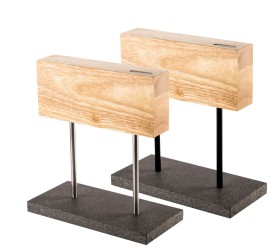 Style de Vie magnetický stojan na nože dubový