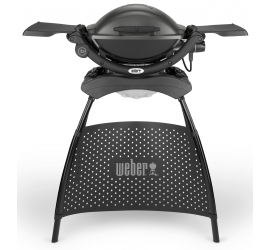 Elektrický gril Weber Q 1400 Stand - tmavosivý
