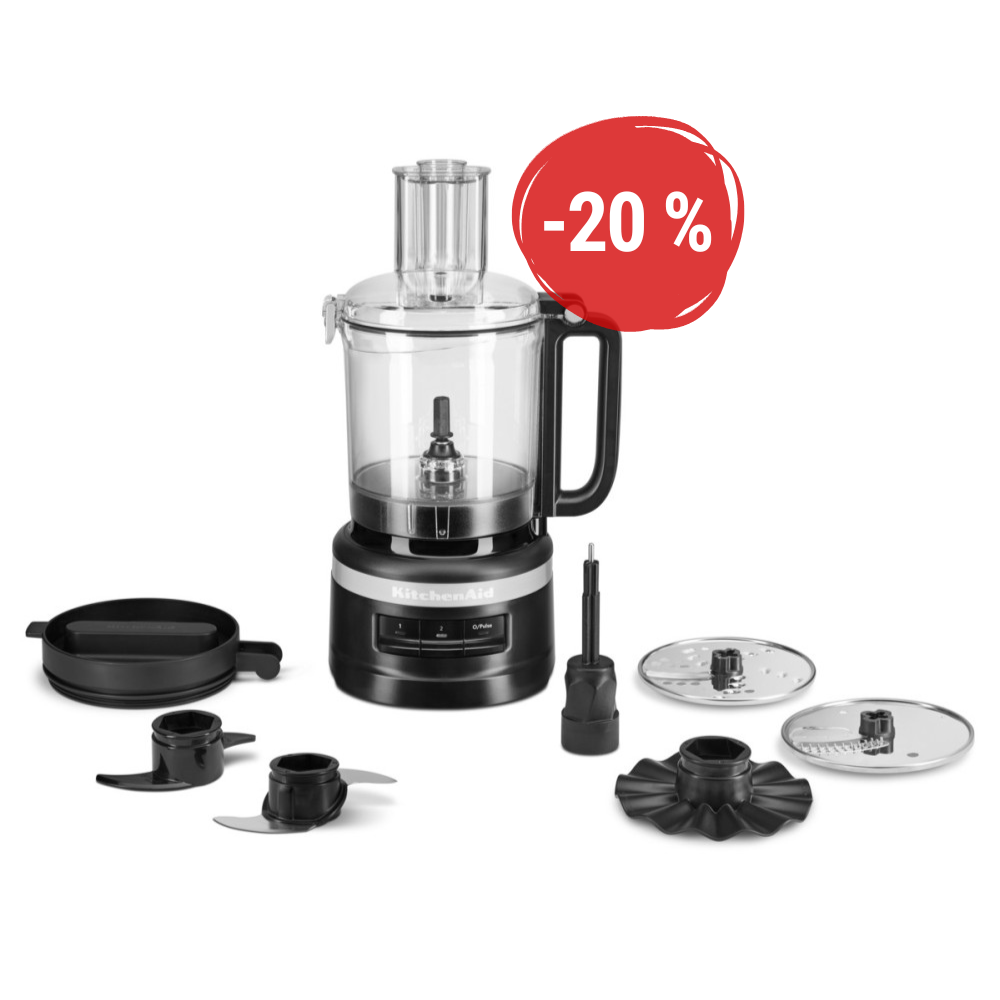 KitchenAid Food Processor 5KFP0921 - matná čierna (2,1 l)