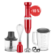 KitchenAid tyčový mixér s príslušenstvom 5KHBV83 - kráľovská červená