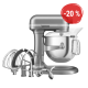 Kuchynský robot KitchenAid 5KSM70SHX - strieborná