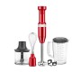 KitchenAid tyčový mixér s príslušenstvom 5KHBV83 - kráľovská červená