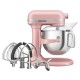 Kuchynský robot KitchenAid 5KSM70SHX - ružová matná