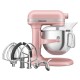 Kuchynský robot KitchenAid 5KSM70SHX - ružová matná